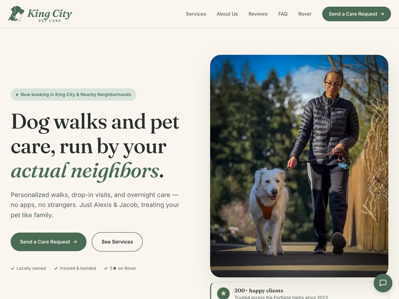 Preview of King City Pet Care