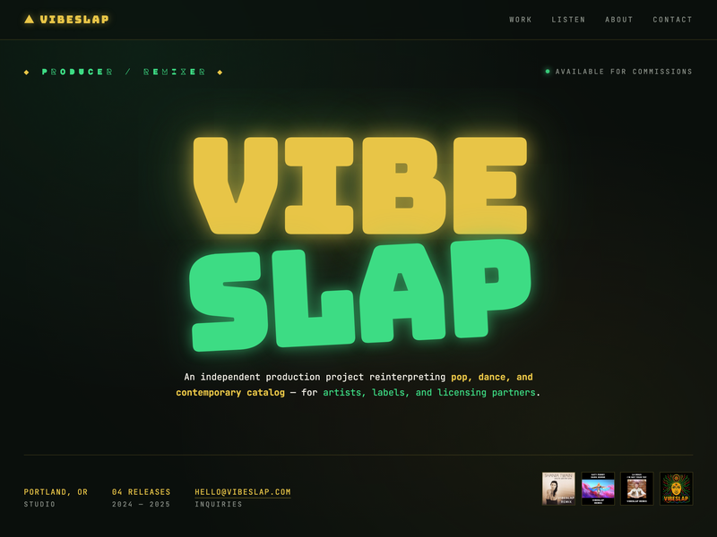 Preview of Vibeslap